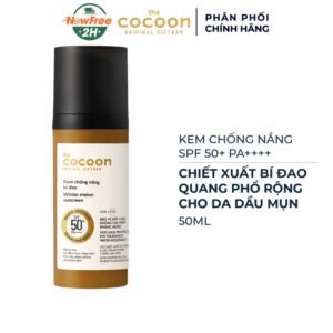 Kem Chống Nắng Cocoon Bí Đao Quang Phổ Rộng 50ml