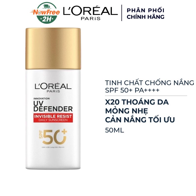 Kem Chống Nắng L'Oreal X20 Thoáng Da Mỏng Nhẹ 50ml