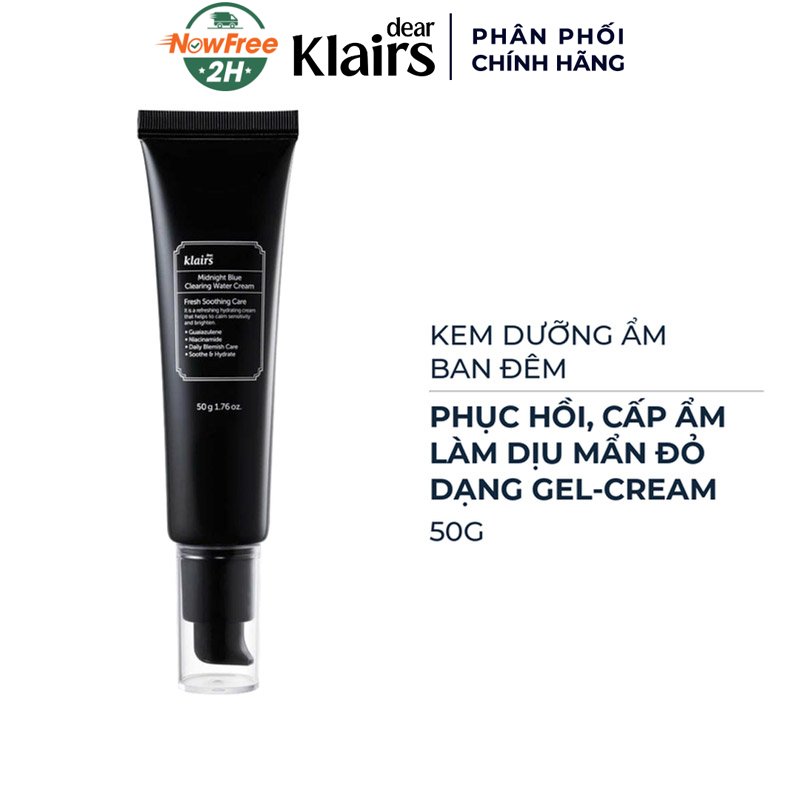 Kem Dưỡng Ẩm Klairs Làm Dịu & Phục Hồi Da Ban Đêm 50g