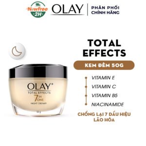 Kem Dưỡng Olay Total Effects Ngừa Lão Hóa Da Ban Đêm 50g