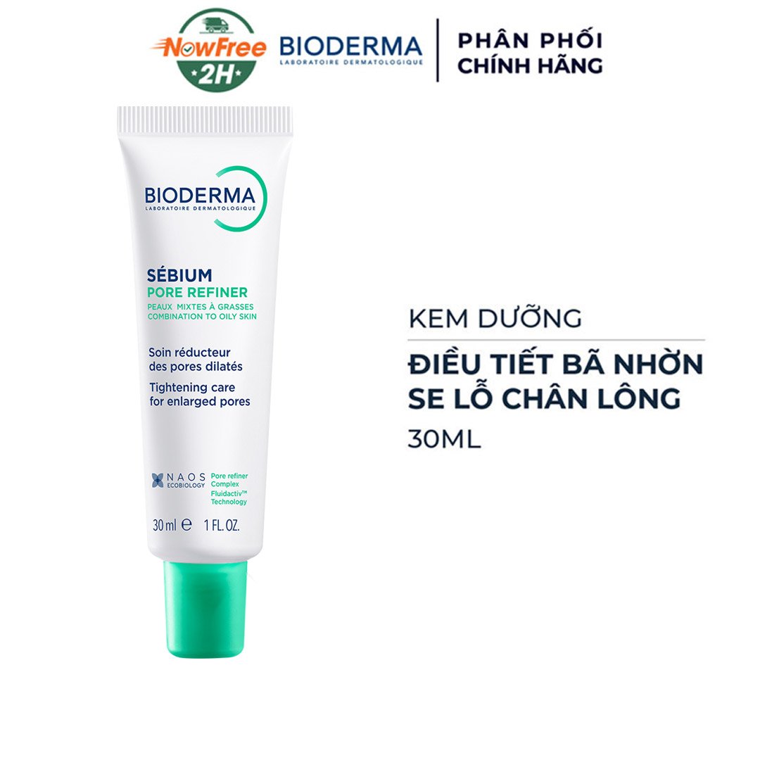 Kem Dưỡng Bioderma Giúp Se Khít Lỗ Chân Lông 30ml
