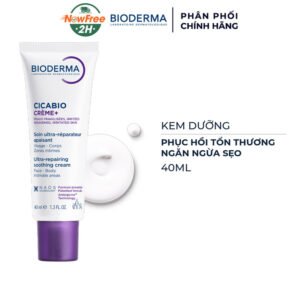 Kem Dưỡng Bioderma Phục Hồi Da Tổn Thương Và Ngừa Sẹo 40ml