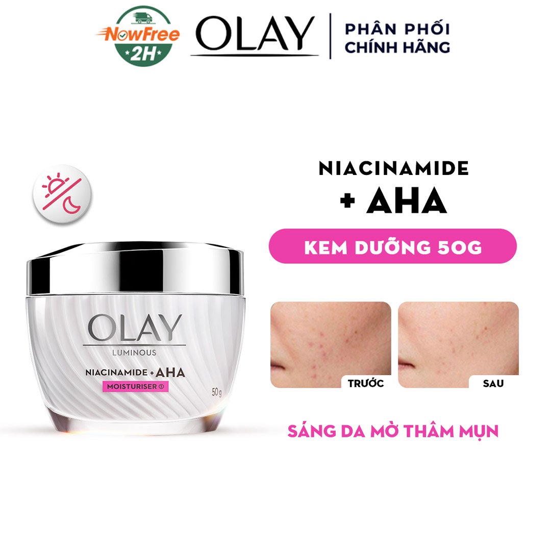 Kem Dưỡng Olay Dưỡng Sáng Da, Mờ Thâm Mụn 50g