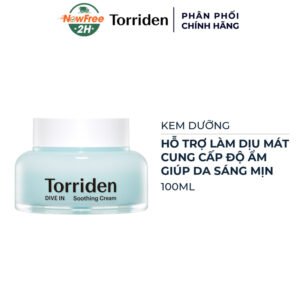 Kem Dưỡng Torriden Làm Dịu Mát, Dưỡng Ẩm, Sáng Bóng Da 100ml