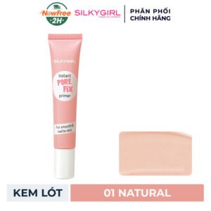 Kem Lót Che Lỗ Chân Lông SILKYGIRL Màu 01 Natural 15ml