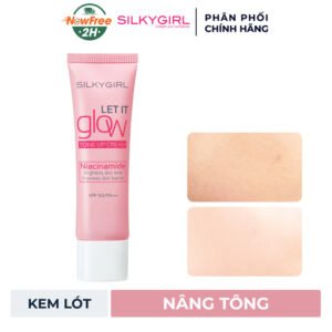 Kem Lót Silkygirl Nâng Tông SPF 50 PA+++ 25ml