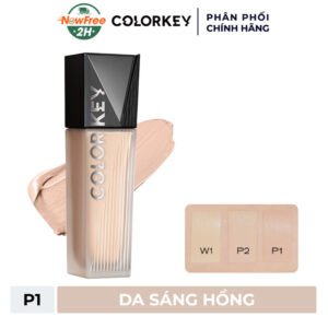 Kem Nền Colorkey Kiềm Dầu Màu P1 Da Sáng Hồng 30g