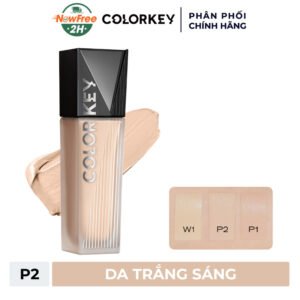 Kem Nền Colorkey Kiềm Dầu Màu P2 Da Trắng Sáng 30g