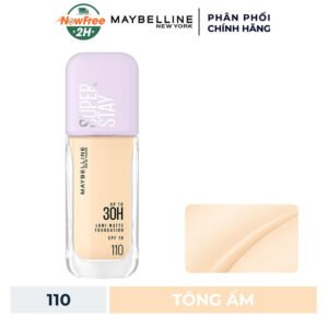 Kem Nền Maybelline Bắt Sáng Che Phủ Siêu Nhẹ #110 35ml