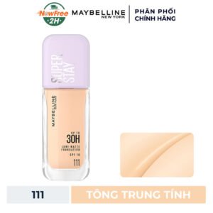 Kem Nền Maybelline Bắt Sáng Che Phủ Siêu Nhẹ #111 35ml