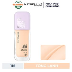 Kem Nền Maybelline Bắt Sáng Che Phủ Siêu Nhẹ #115 35ml