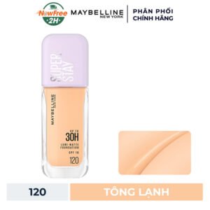 Kem Nền Maybelline Bắt Sáng Che Phủ Siêu Nhẹ #120 35ml