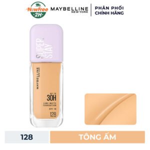 Kem Nền Maybelline Bắt Sáng Che Phủ Siêu Nhẹ #128 35ml