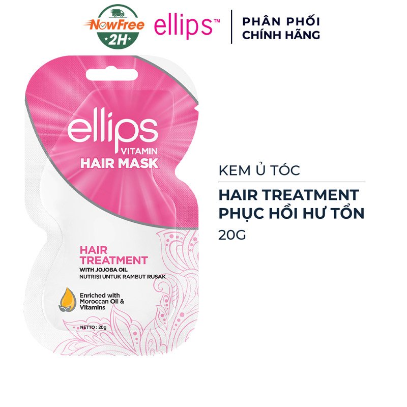 Kem Ủ Tóc Ellips Phục Hồi Hư Tổn Hair Treatment 20g