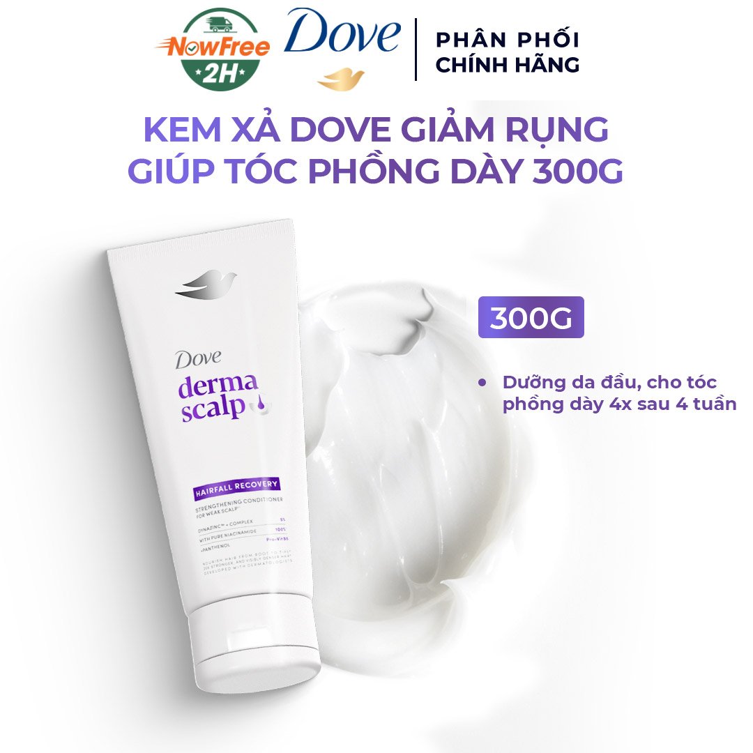 Kem Xả Dove Giảm Rụng, Giúp Tóc Phồng Dày 300g