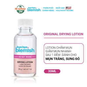 Lotion Chấm Mụn Bye Bye Blemish Cho Mụn Trắng, Nhạy Cảm 30ml