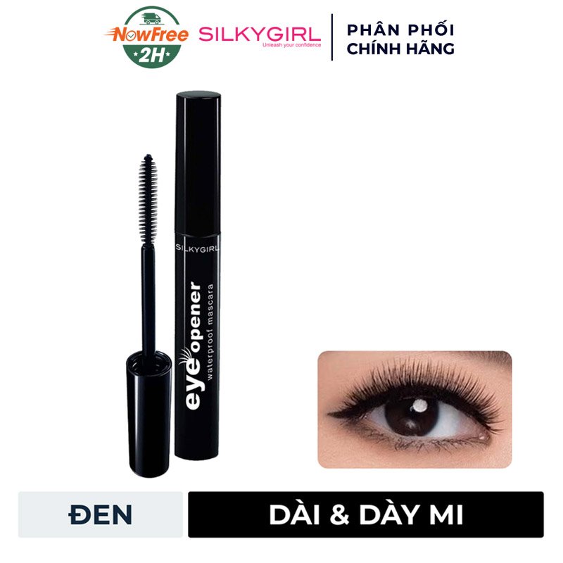 Mascara Silkygirl Làm Dài Và Dày Mi, Ngăn Thấm Nước 5ml