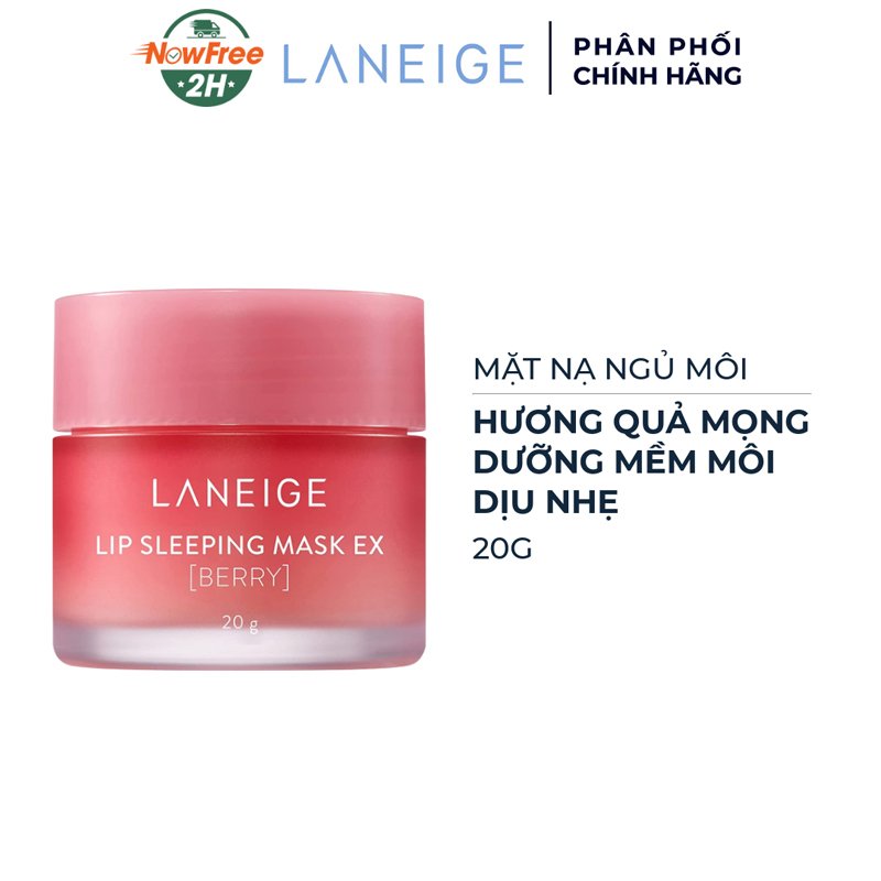 Mặt Nạ Ngủ Môi Laneige Hương Quả Mọng 20g