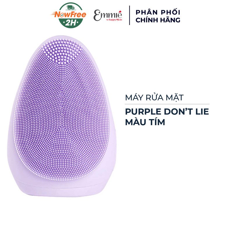 Máy Rửa Mặt Emmié Hỗ Trợ Sạch Sâu Màu Purple Don’t Lie