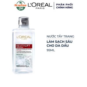 [Mini] Nước Tẩy Trang L'Oreal Làm Sạch Sâu Cho Da Dầu 95ml