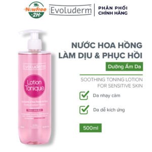 Nước Hoa Hồng Evoluderm Dành Cho Da Khô Và Nhạy Cảm 500ml
