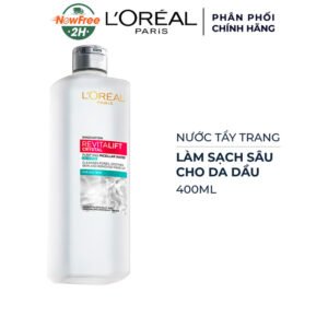 Nước Tẩy Trang L'Oreal Làm Sạch Sâu Cho Da Dầu 400ml