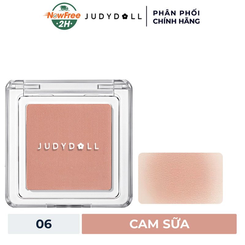 Phấn Má Hồng Judydoll Mềm Mịn Tự Nhiên - 06 Cam Sữa 2g