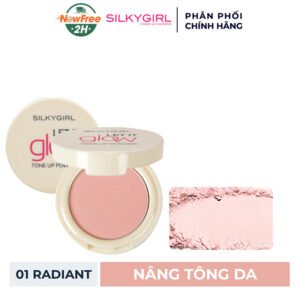 Phấn Phủ Silkygirl Nâng Tông Màu 01 Radiant 7g