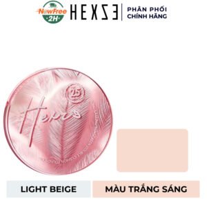 Phấn Nước Hexze 2 Trong 1 Kèm Phấn Phủ - Trắng Sáng 13g+6.5g