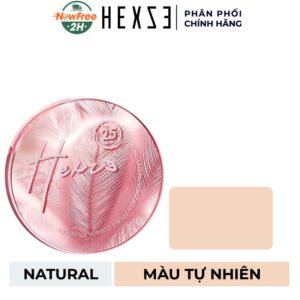 Phấn Nước Hexze 2 Trong 1 Kèm Phấn Phủ - Tự Nhiên 13g+6.5g