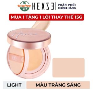 Phấn Nước Hexze Lâu Trôi Mịn Đẹp - Màu Trắng Sáng 15g