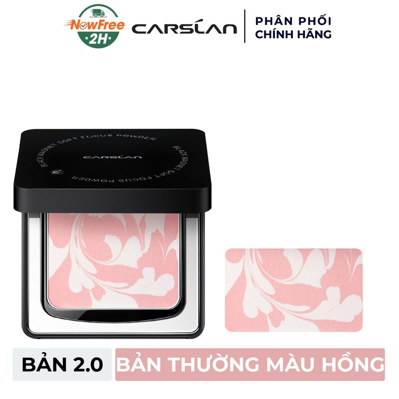 Phấn Phủ Carslan Dạng Nén Bản Thường Màu Hồng 8g
