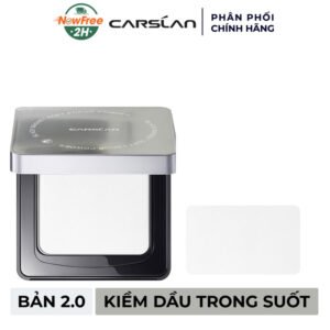 Phấn Phủ Carslan Dạng Nén Kiềm Dầu Màu Trong Suốt 8g