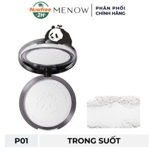 Phấn Phủ Menow Dạng Nén Menglan Panda - P01 Trong Suốt 21g