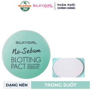 Phấn Phủ Silkygirl Khoáng Kiềm Dầu Dạng Nén Không Màu 7g