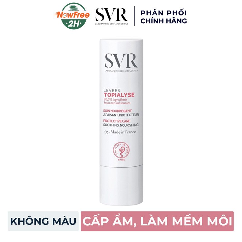 Sáp Dưỡng Môi SVR Cho Môi Khô, Nứt Nẻ & Tổn Thương 4g