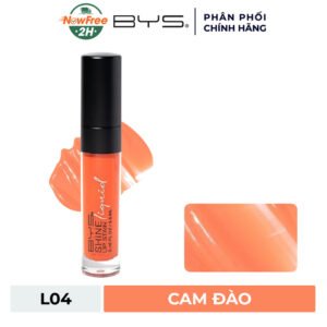 Son Bóng BYS Dưỡng Môi L04 Vintage Film - Cam Đào 5.6ml