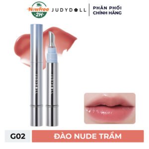 Son Bóng Judydoll Dưỡng Ẩm Mờ Vân Môi - G02 4ml