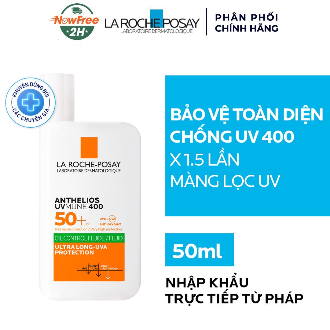 Sữa Chống Nắng La Roche-Posay Cho Da Dầu Mụn 50ml
