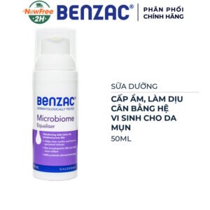 Sữa Dưỡng Ẩm Benzac Cân Bằng Hệ Vi Sinh Cho Da Dầu Mụn 50ml