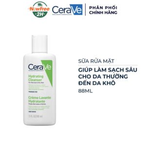 Sữa Rửa Mặt CeraVe Cho Da Thường Đến Khô 88ml
