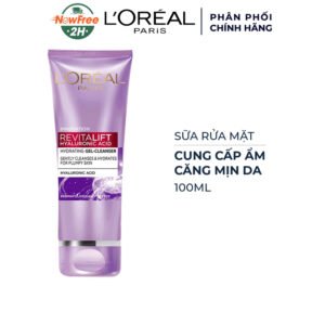 Sữa Rửa Mặt L'Oreal Cấp Ẩm Và Căng Mịn Da 100ml