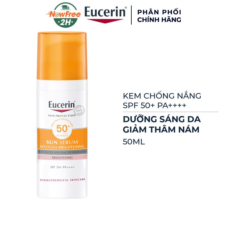 Kem Chống Nắng Eucerin Chứa Tinh Chất Sáng Da 50ml
