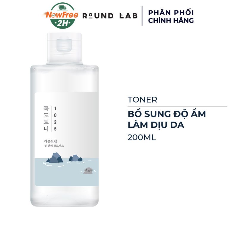 Toner Round Lab Bổ Sung Độ Ẩm Làm Dịu Da 200ml