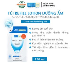 Túi Refill Dung Dịch Hada Labo Dưỡng Ẩm Da Thường, Khô 170ml