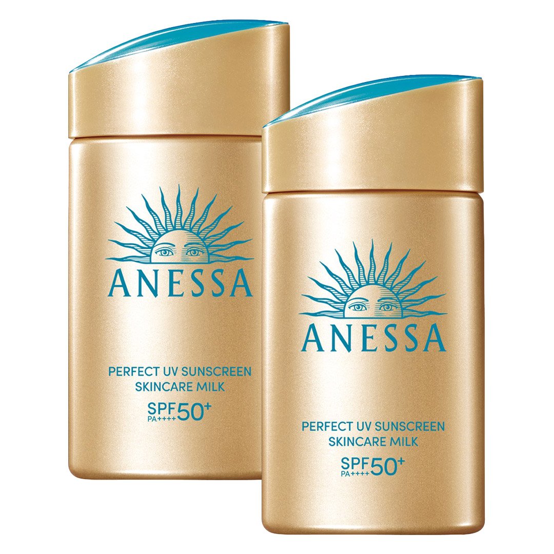 Combo 2 Sữa Chống Nắng Anessa Dưỡng Da Kiềm Dầu 60ml (Bản Mới)