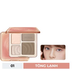 Bảng Highlight Và Tạo Khối Judydoll 4 Màu - 01 Tông Lạnh 9g (Mới)