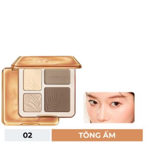Bảng Highlight Và Tạo Khối Judydoll 4 Màu - 02 Tông Ấm 9g (Mới)