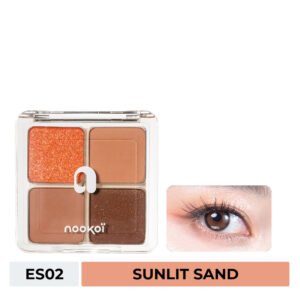 Bảng Phấn Mắt Nookoi 4 Ô - ES02 Sunlit Sand 8g