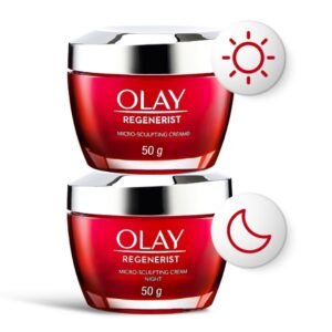 Bộ 2 Kem Dưỡng Olay Ngăn Ngừa Lão Hóa Ngày & Đêm 50gx2